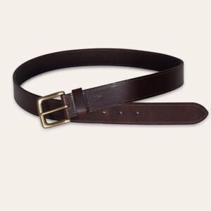 FRYE 35 MM PULL UP LEATHER BELT BROWN 40 NWOT